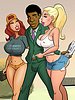 Take my black cock down your fuckin throat - Interracial comics by M00se