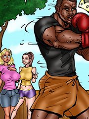 Now he teaches at the gym - Lessons from the neighbor: The first lesson by Kaos