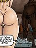 His big black cock pushed inside her - The good wife by Illustrated interracial