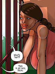 Nipples so hard and sensitive - The wife and the black gardeners 3 by Kaos comics