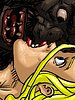 Jessica eyes were wide with amazement, shock, and fear - Farm girl by Illustrated interracial