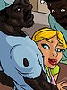 This white bitch is built like a brick - Horny Little Jane by Illustrated interracial