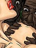 The other slaves now knew this young white woman wants this to happened - Manza by Illustrated interracial