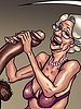 Show me what you got anyway old lady - Art class (Mature porn cartoon) by Black n White comics
