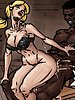 Beautiful ass twerking away on his cock - Farmers daughter by Illustrated interracial
