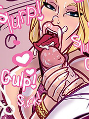 Arnold was releasing all his sperm into my greedy mouth - The secret life of Sandy 7 The wedding by Alex comix (Pit parody)