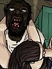His cock pumped stream after stream of his warm unspent seed in her womb - A Favor for the Homeless by Illustrated interracial