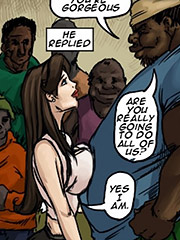 I'm going to be such a good slut for you - Slut for ugly black men by Illustrated interracial