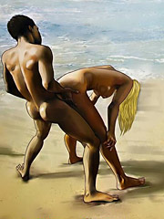 We only ask you to not ejaculate in the pool - Interracial Cuckold  by Cuckold place