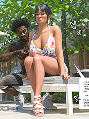 That vibration got you wetter that you wanna admit - Black marked 7 by Tab109