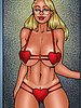 White garters really turn me on - Lesson from the neighbor, The third lesson by Kaos comics